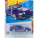 ホットウィール マテル ミニカー Hot Wheels 2022 - '84 Mustang SVO - Super Treasure Hunt - Purple