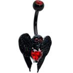 Yahoo! Yahoo!ショッピング(ヤフー ショッピング)ボディキャンディー ピアス アメリカ 76226 Body Candy Womens 14G 316L Stainless Steel Black Nave