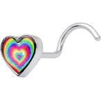 Yahoo! Yahoo!ショッピング(ヤフー ショッピング)ボディキャンディー ピアス アメリカ 72277 Body Candy Womens 18G Steel Left Nose Screw Nose Ring