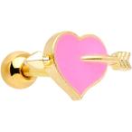 Yahoo! Yahoo!ショッピング(ヤフー ショッピング)ボディキャンディー ピアス アメリカ 66333 Body Candy 16G Womens 6mm PVD Steel Pretty Pink Cupid