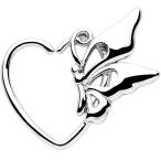 Yahoo! Yahoo!ショッピング(ヤフー ショッピング)ボディキャンディー ピアス アメリカ 67203 Body Candy Womens 16G Plated Brass Butterfly Heart Le