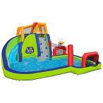 ショッピングプール すべり台 ビニールプール アクアスポーツ ウォーターパーク BANZAI バンザイ 74173AS 水遊び 夏 すべり台 L462×W406×H241cm 即納 特価 在庫1点のみ