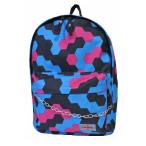 細胞 分子柄 グラフィック総柄 フォトデザイン ナイロン デイパックリュック・バックパックHIPHOP NY Graphic design cell design backpack daypack