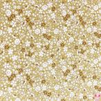  потускнение Broad. маленький цветочный принт C оттенок желтого KTS6623 хлопок .... Broad ткань (32) (50cm и больше 10cm единица измерения продается куском ) [ ограниченное количество ]