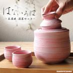 美濃焼 花いろは 酒燗器セット 熱燗