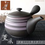 常滑焼 大きな 急須 大きめ 640cc お洒落 おしゃれ 日本製 お茶が美味しくなる ティーポット 陶器 きゅうす 茶器 おすすめ 人気 茶こし付き 大きい 黒 紫 薫風