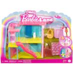 Mini Barbie Land Dream house ( голубой * желтый ) (HYF46) ( Mattel Barbie игрушка )
