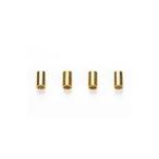 ミニ四駆AO-1023　2段アルミローラー用5mmパイプ（4個）