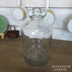  Англия Vintage смешанные товары большой стекло бутылка бутылка большой бутылка цветок основа орнамент интерьер смешанные товары Британия glass 1460sc