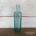  Англия Vintage смешанные товары стекло бутылка metisin бутылка лекарства бутылка голубой стекло сухой цветок один колесо .. Британия glass 1819sb