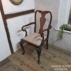  Англия античный мебель arm стул Queen Anne стул кошка ножек стул стул из дерева walnut Британия QUEENANNCHAIR 4780e новое поступление 