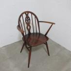  Англия Vintage мебель a- call Ercol arm стул sisru задний стул магазин инвентарь Cafe из дерева L m Британия VINTAGE mid 4839e