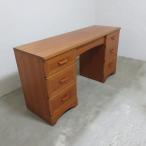  Англия Vintage мебель McINTOSH стол стол кабинет письменный стол верстак выдвижной ящик место хранения из дерева щеки Британия VINTAGE mid 6098e