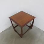 イギリス ビンテージ 家具 コーヒーテーブル サイドテーブル 飾り棚 カフェ 木製 チーク 英国 VINTAGE mid 6135e 新入荷