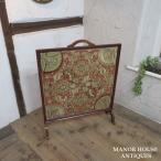  Англия античный мебель fire - экран разделительный экран разделитель стекло вышивка из дерева Британия SMALLFUNITURE 6211e новое поступление 