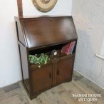  Англия античный мебель jen чай k фирма свет вид low стол книжный шкаф стол место хранения из дерева дуб Британия BUREAU 6853d