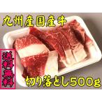 国産牛　切り落とし（こま切れ）　500ｇ(250g×2パック)　/九州産/焼肉/牛丼/炒め/すき焼き