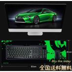 ショッピングTHIS 【在庫処分価格】NEOTSE ゲーミングマウスパッド マウスパッド ゲーミング 大型 キーボードパッド 防水 ズレない (緑 GREEN)