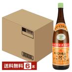 二階堂酒造 むぎ焼酎 二階堂 25度 瓶 1800ml 6本 1ケース 包装不可 送料無料