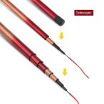 [ сменный товар ]1.8 метров 2.1 метров 2.4 метров 2.7 метров 3.0 метров эластичный палка супер-легкий рука стекло сталь paul (pole) Mini обыкновенный карп рыболовный 