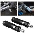 [ сменный товар ] aluminium CNC универсальный мотоцикл motor черный серебряный балка подставка под ноги подставка под ноги pe