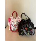 [ сменный товар ] eko friend Lee вышивка ввод нейлон покупка сумка ручная сумочка сумка на плечо цветочный принт японский стиль 