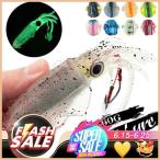 【互換品】ZUKIBO ソフトイカ餌釣りトローリングルアータコヘッドジグ 60 グラム発光 UV イカジグ深海ボート釣り