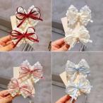 [ сменный товар ] Корея способ кружевная лента Kids детский head одежда женщина казаться . качество гонки волосы зажим -слойный толщина ручная работа 