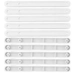 [ сменный товар ]10 шт выдвижной ящик направляющие пластик выдвижной ящик скользящий 180/235/298 мм метров выдвижной ящик Runner замена белый /