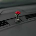 [ сменный товар ] возможно .. роза автомобиль центральная консоль окно украшение Mini kyua машина аксессуары женский автомобиль шт . прекрасный i