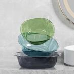 [ сменный товар ] большой прозрачный пластик умывание контейнер прямоугольный толщина type стирка пара мытье для студент . для бытового использования 