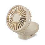 【クリップファン】 ドウシシャ コンパクトファン ミニクリ 携帯扇風機 充電式(T