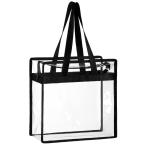 [Etercycle] プールバッグ 30*30*15cm ビーチバッグ 大容量 透明ビニールバッグ