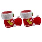 クリスマスブーツ お菓子入り 長靴 サンタブーツ キャンディ靴 お菓子 クリスマ