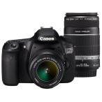 Canon デジタル一眼レフカメラ EOS 60D ダブルズームキット EF-S18-55ｍｍ/EF-S55-250ｍｍ付属 EOS60D-
