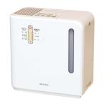 アイリスオーヤマ 加湿器 気化ハイブリッド式 肌ナビ搭載 ベージュ ARK-500-U