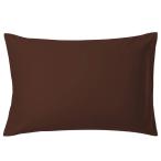 AYO подушка покрытие высококлассный хлопок 100% все размер pillow кейс отель качество высокая плотность ( Brown,