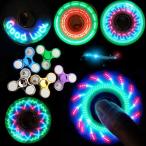 6色クリエイティブLEDライト指先スピナー暗闇でハンドスピナーを変えるゴールデンプレッシャーリリーフおもちゃギフトキッズ 子供 向け