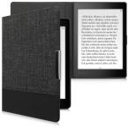 kwmobile Kobo Aura ONE対応 ケース - キャンバス 電子書籍カバー - オートスリープ reader 保護ケース 対応
