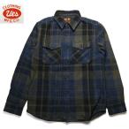 ウエス UES 502552 エクストラヘビーネルシャツ ネイビー