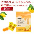 プロポリス UMF 10+ マヌカハニー のど飴 レモン・ハチミツ味 40粒 コンビタ まとめ買い割引クーポン 直輸入