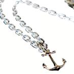 Silver925. якорь очарование мужской ножной браслет 