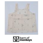 BARN OF MONKEYS майка безрукавка топ tops блуза хлопок рисунок tops весна лето осень ребенок одежда ребенок Kids Junior женщина . популярный рекомендация 