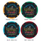 PING булавка MR.PING есть zona маркер (габарит) AC-N2603 Golf сопутствующие товары Golf маркер (габарит) (.. пачка )( немедленная уплата )