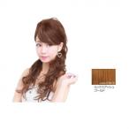 ショッピングセレブ プリシラ ハーフキャップ セレブ巻きワンカールロング J-805 耐熱　TMGX・ミックスアッシュアゴールド