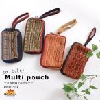 Yahoo! Yahoo!ショッピング(ヤフー ショッピング)ポーチ 小物入れ レディース 化粧ポーチ コスメポーチ 刺繍 ナガ族 民族風 マルチポーチ