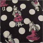 marble 50cm 綿麻キャンバス 生地 不思議の国のアリス