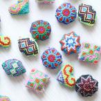 アクセサリーパーツ パーツ ピアス イヤリング 2個セット エスニック モン族 刺繍 手芸 材料 素材 手作り 雑貨 民族 クラフト ハンドメイド (0)