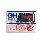 【送料無料】オーナー針 キス競技用 6号 18本入 釣り針 釣り具