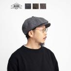 ハイヤー HIGHER キャスケット ハンチング ハリスツイード ウールヘリンボーン 帽子 日本製 メンズ レディース